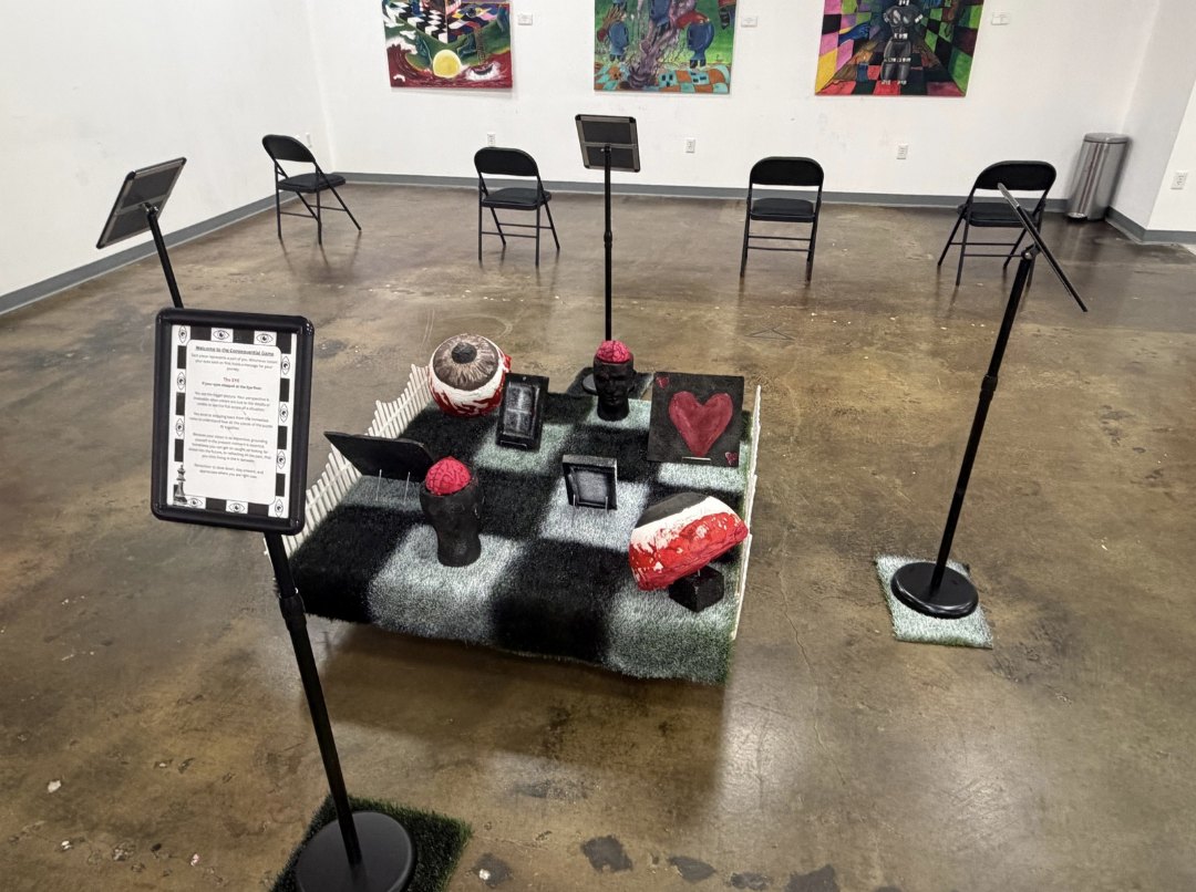 The Consequential Game (Installation), Installations series, artwork by Seyoun Taylor